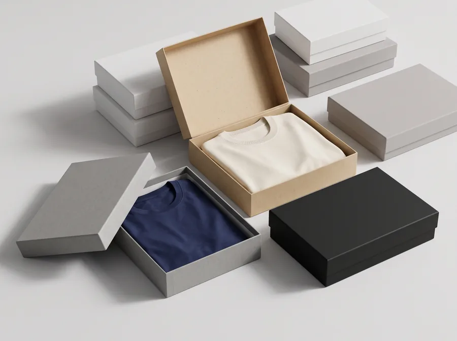Standard apparel gift boxes