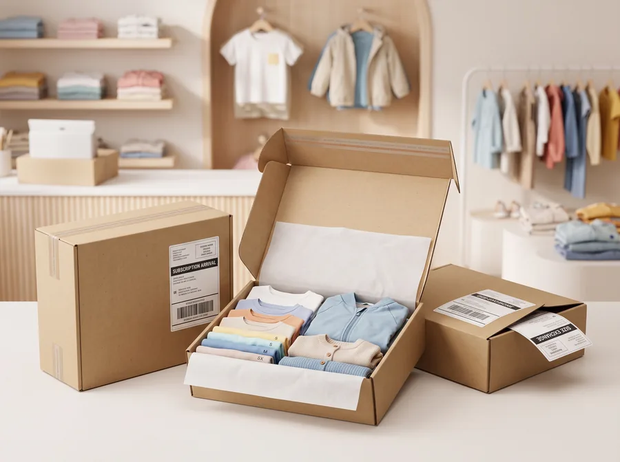 Kids' clothing subscription boxes