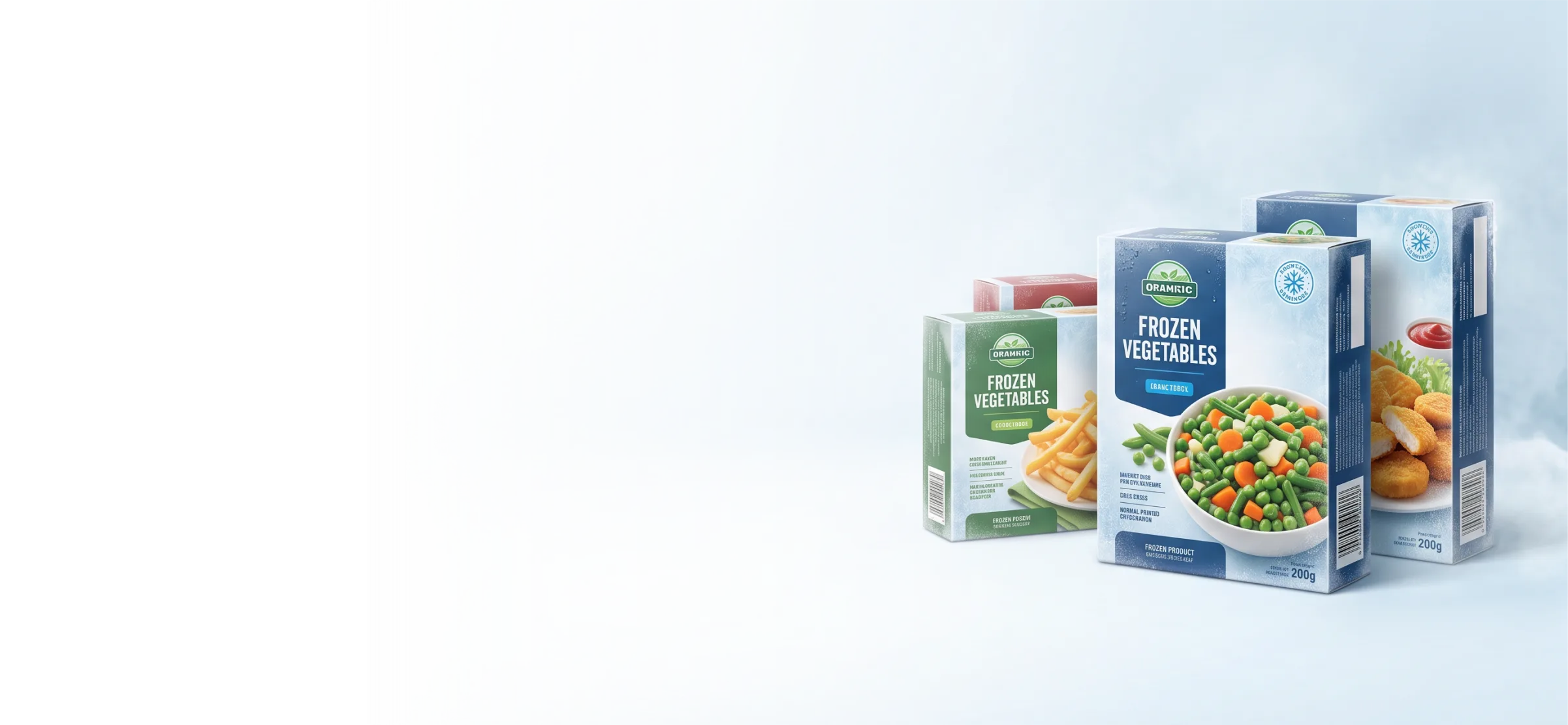 Frozen food packaging boxes built to survive the freezer