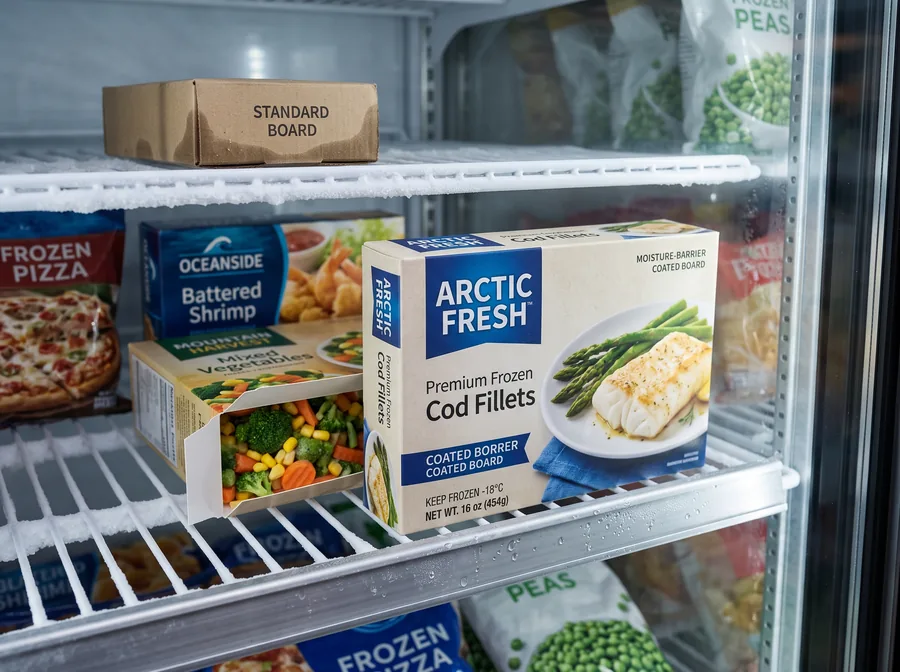 Moisture resistant food boxes