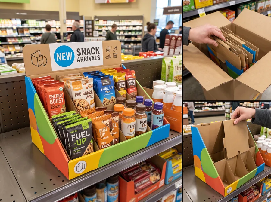 Foldable shelf ready packaging