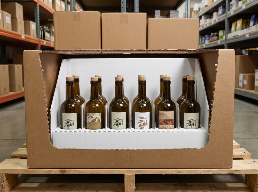 Tray inside shelf ready cases