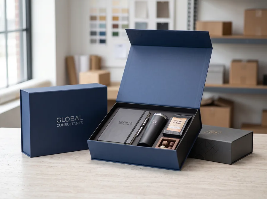 Magnetic gift boxes