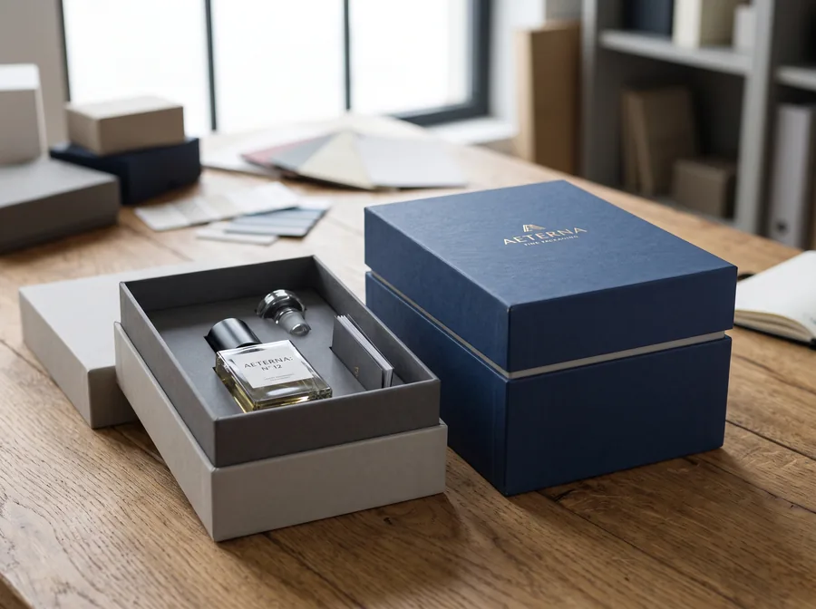 Two-piece rigid boxes